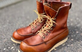 REDWING875クリーニングとソール交換